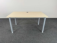 Kinnarps - bureau 140x80 - bureautafel (2x) - afbeelding 3 van  5