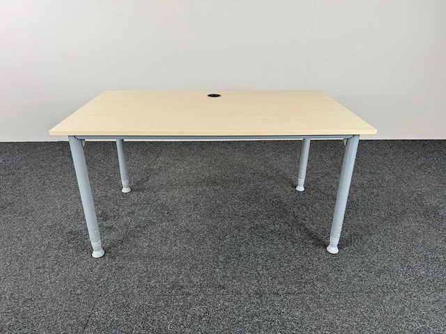 Kinnarps - bureau 140x80 - bureautafel (2x) - afbeelding 3 van  5