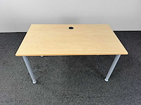 Kinnarps - bureau 140x80 - bureautafel (6x) - afbeelding 2 van  4