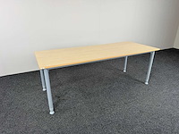 Kinnarps - bureau/vergadertafel 200x80 - bureautafel (8x) - afbeelding 1 van  5