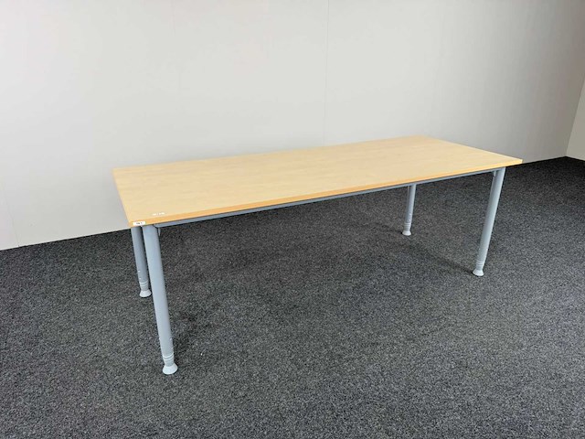 Kinnarps - bureau/vergadertafel 200x80 - bureautafel (8x) - afbeelding 1 van  5