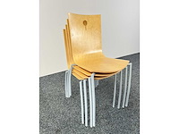 Kinnarps - kantinestoel (14x) - afbeelding 8 van  11