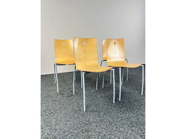 Kinnarps - kantinestoel (14x) - afbeelding 7 van  11