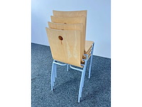 Kinnarps - kantinestoel (14x) - afbeelding 1 van  4