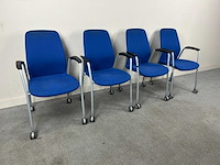 Kinnarps - ontvangststoelen - wachtkamerstoel (10x) - afbeelding 4 van  5