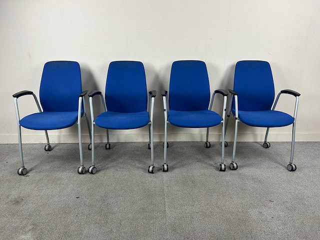 Kinnarps - ontvangststoelen - wachtkamerstoel (6x) - afbeelding 1 van  5