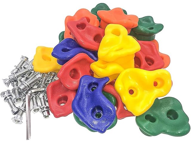 Kinspory 20-delige klimwandset voor kinderen - afbeelding 3 van  5