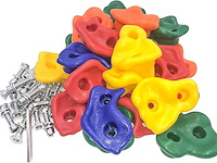 Kinspory 20-delige klimwandset voor kinderen - afbeelding 3 van  5