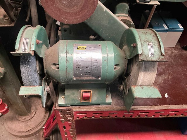 Kinzo dubbelsteens slijpmachine - afbeelding 1 van  4