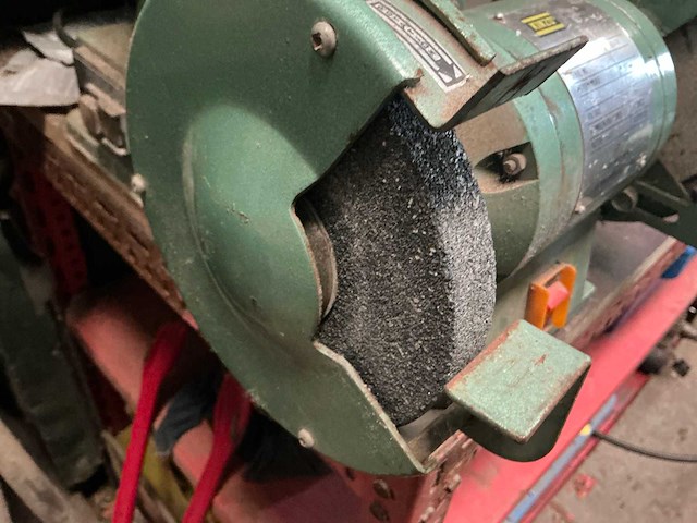 Kinzo dubbelsteens slijpmachine - afbeelding 2 van  4