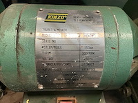 Kinzo dubbelsteens slijpmachine - afbeelding 3 van  4