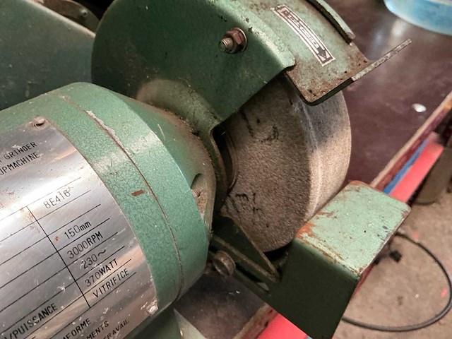 Kinzo dubbelsteens slijpmachine - afbeelding 4 van  4