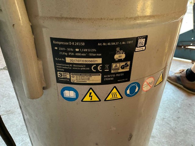 Kinzo/duropro luchtcompressor (2x) - afbeelding 6 van  6