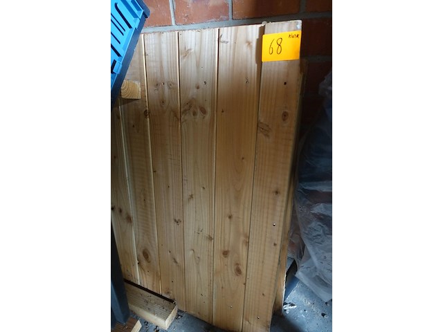 Kiosk in hout - afbeelding 1 van  1