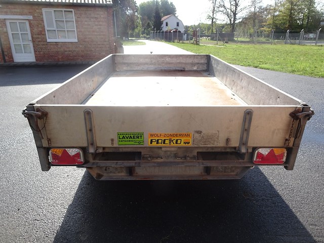 Kip-aanhangwagen packo - afbeelding 4 van  9