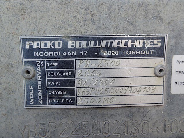 Kip-aanhangwagen packo - afbeelding 7 van  9