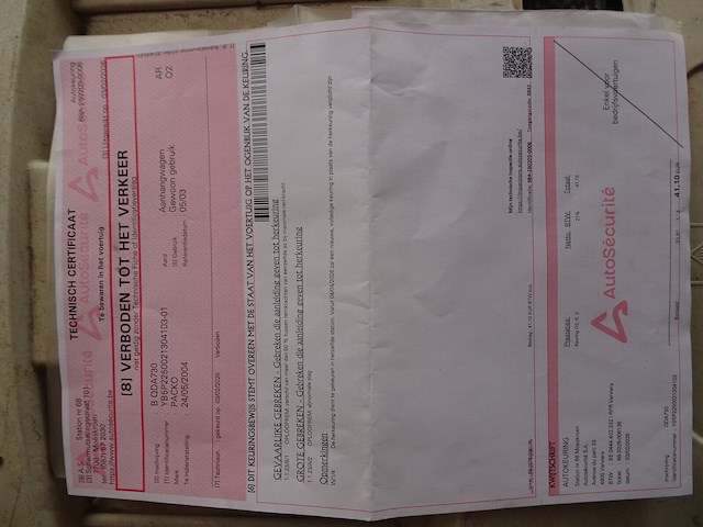 Kip-aanhangwagen packo - afbeelding 9 van  9