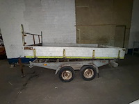 Kipaanhangwagen geremd dubbelas janssens