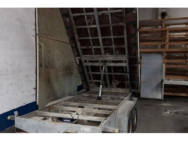 Kipaanhangwagen geremd dubbelas janssens - afbeelding 8 van  12