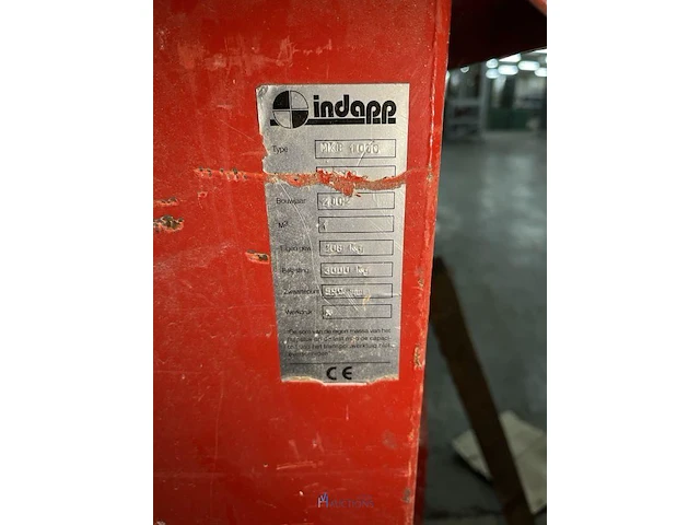 Kipcontainer indapp - 3000kg - afbeelding 2 van  3