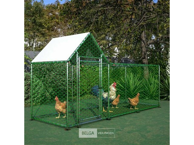 Kippenhok 3x1x1,5m - afbeelding 1 van  4