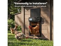 Kippenluik automatisch met timer (5x) - afbeelding 6 van  9