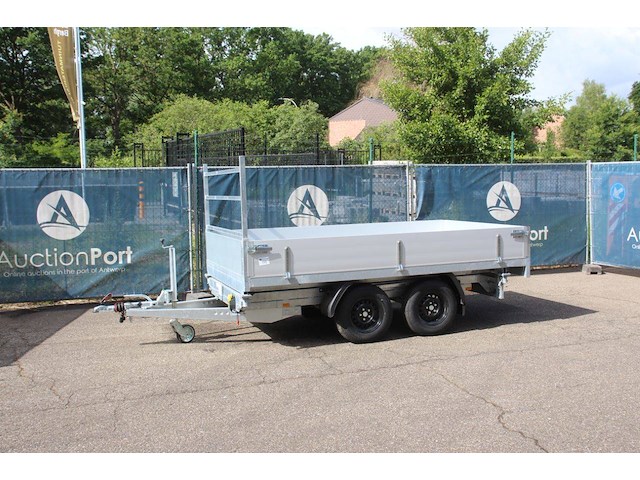 Kipper aanhangwagen bw trailers 02t 2700kg 3300x1800mm nieuw - afbeelding 1 van  1