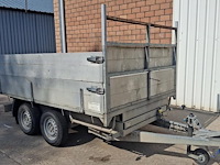 Kipper bw trailers 02t 2700kg 3x1.80x0.70m - afbeelding 1 van  1
