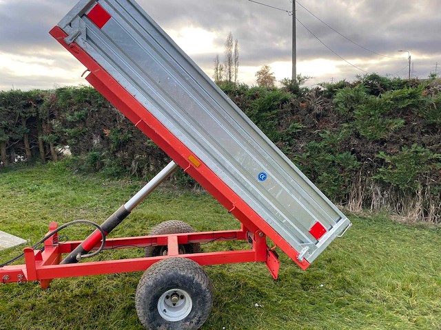 Kipper laadbak aanhangwagen - afbeelding 3 van  9