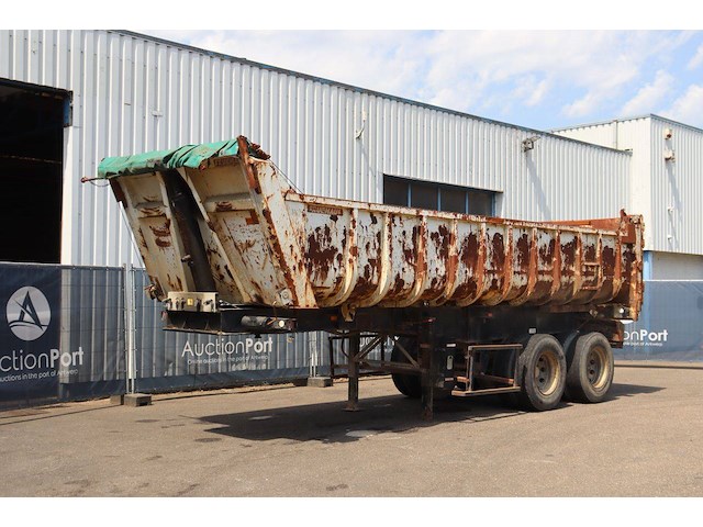 Kipper oplegger fruehauf bd32/01 33000kg 1999 - afbeelding 1 van  1