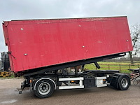 Kipper oplegger samro 19000kg met container - afbeelding 1 van  1