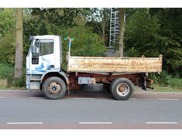 Kipper vrachtwagen iveco ml150e27 diesel 267pk 2001 - afbeelding 1 van  1