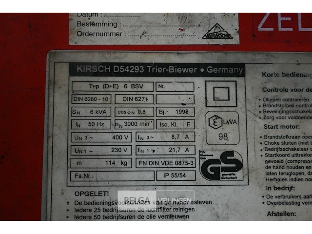 Kirsch generator - afbeelding 5 van  6