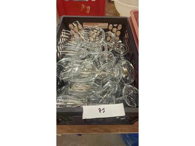 Kist glazen - afbeelding 1 van  1