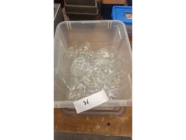 Kist glazen - afbeelding 1 van  1