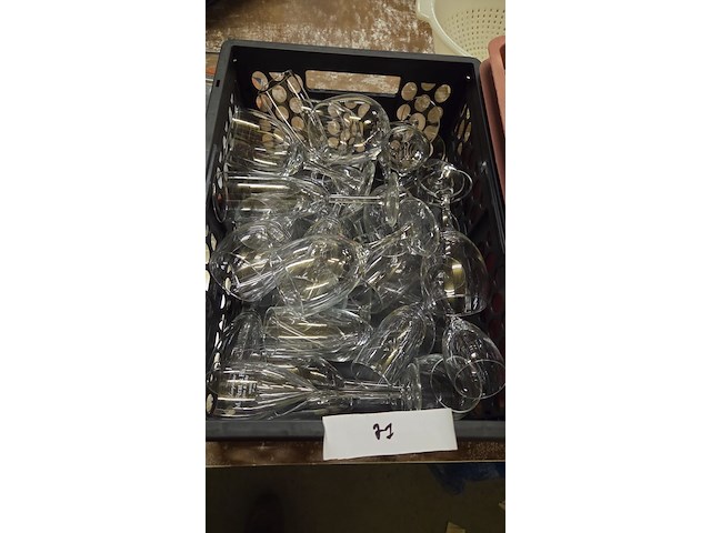 Kist glazen - afbeelding 1 van  1