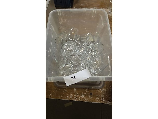 Kist glazen - afbeelding 1 van  1