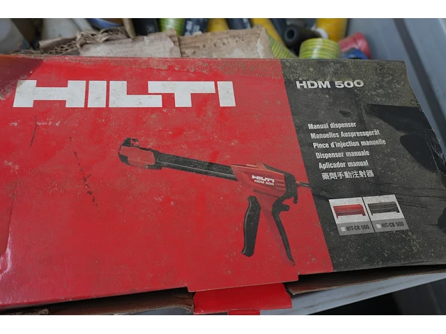 Kist sanitair verbruiksmateriaal met hilti hdm 500 - afbeelding 6 van  13