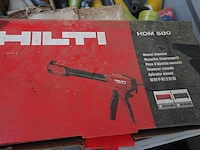 Kist sanitair verbruiksmateriaal met hilti hdm 500 - afbeelding 6 van  13