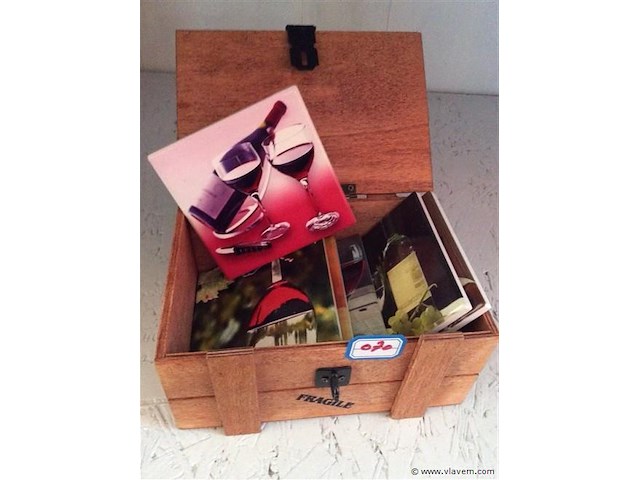 Kistje met onderleggers - afbeelding 1 van  2