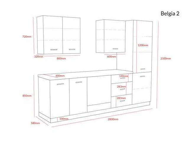 Kitchen arrangement - afbeelding 2 van  2