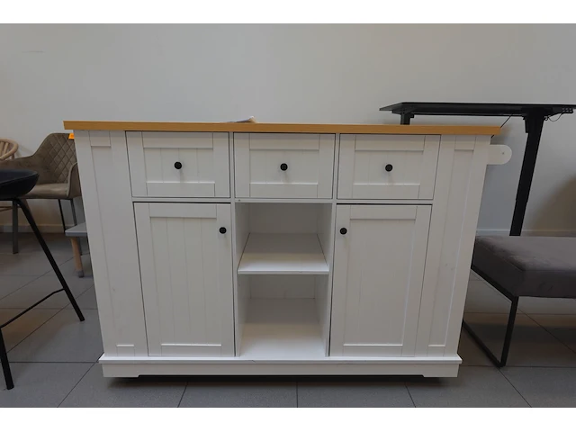 Kitchen island cart - afbeelding 1 van  6