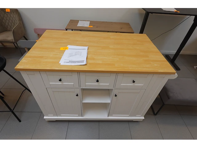 Kitchen island cart - afbeelding 2 van  6