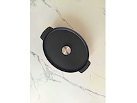 Kitchenaid pot gietijzer 5. 6l 30cm zwarte mat - afbeelding 2 van  4