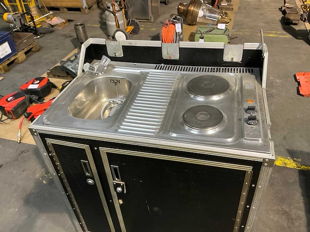 Kitchenette in flightcase - afbeelding 1 van  8