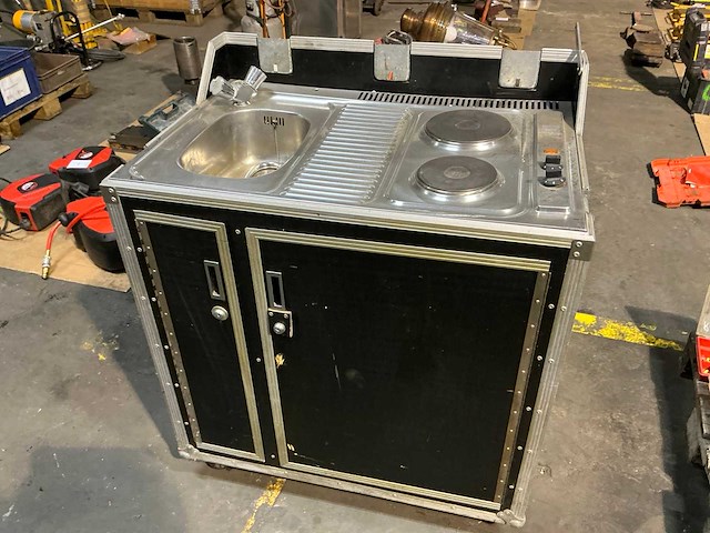 Kitchenette in flightcase - afbeelding 2 van  8