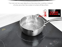 Kitchenraku grote inductie-beschermingsmat - afbeelding 4 van  4