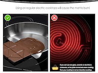 Kitchenraku grote inductie-beschermingsmat - afbeelding 2 van  4