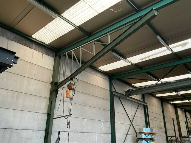 Kito kettingtakel op zwenkarm (2x) - afbeelding 1 van  8