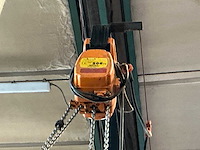 Kito kettingtakel op zwenkarm (2x) - afbeelding 8 van  8